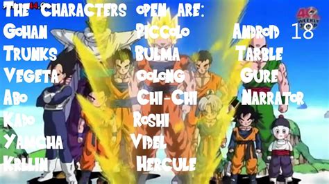 We did not find results for: Voice Actors Wanted for Dragon Ball Yo Son Goku and His Friends Return English CANCELED! - YouTube