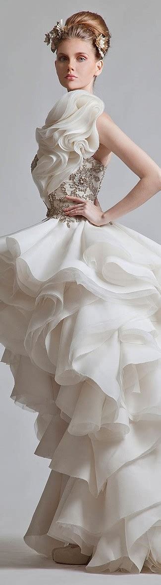 Kann man ein hochzeitskleid eigentlich auch günstig online kaufen? Krikor Jabotian (con imágenes) | Vestidos de novia ...