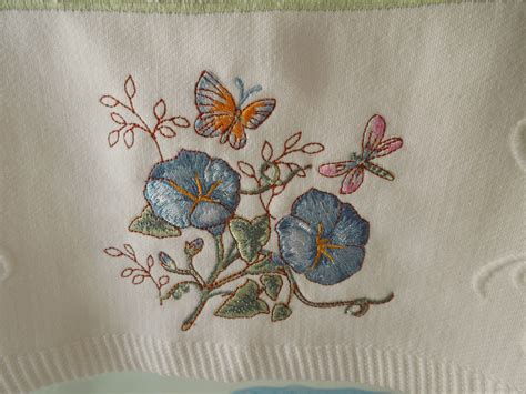 The collection includes a shower curtain, hooks, bath towels, and a rug from bardwil linens. Butterfly Meadow embroidered towels by Lennox from Macy's ...