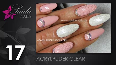 Nail art ideas ♥ winter nail art (saida nails). 3-D Rose Nailart (Saida Nails | Nailart leicht gemalt ...