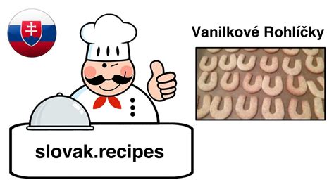Yields 40 cookies 200g all purpose flour 100g butter 80g. Vanilkové Rohlíčky - Vanilla Crescents: Slovak Christmas Cookies - YouTube