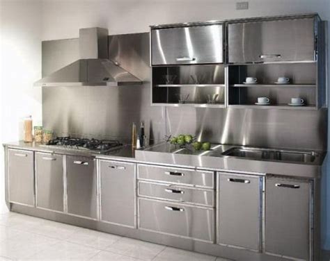 These were promoted as vermin proof.. Metal Ikea Kitchen Cabinets … | Aluminum kitchen cabinets ...