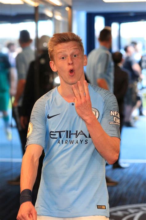 His current girlfriend or wife, his salary and his tattoos. Oleksandr Zinchenko of Manchester City celebrates in the tunnel after... (With images ...