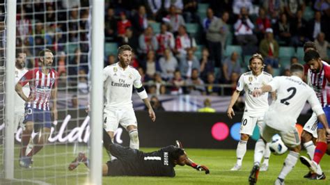 Noticias sobre supercopa de europa: Supercopa de Europa 2018: El Real Madrid, un coladero en ...