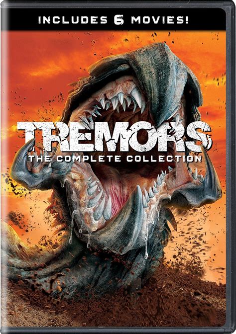 TREMORS - O ATAQUE DOS VERMES MALDITOS: Capa Blu-ray e DVD de Tremors 6 