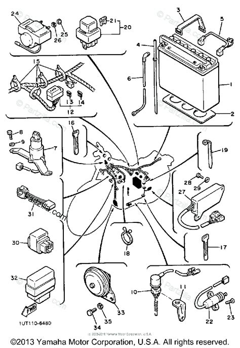 Yamaha vmax1200 russian owners manual. Yamaha Motorcycle 1986 OEM Parts Diagram for Electrical - 2 | Partzilla.com