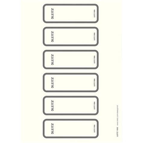 See more ideas about spine labels, binder spine labels, binder labels. Leitz PC printable Spine Labels for WOW, Style, Solid and Urban Chic Lever Arch Files 111x35mm ...