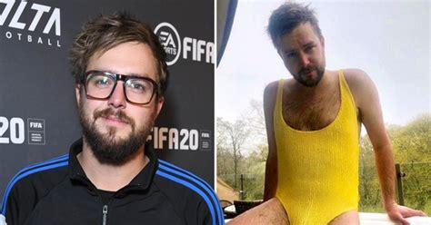 Comedian, voice of love island, twitch streamer. Love Island's Iain Stirling wearing a yellow swimsuit is a ...