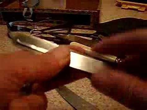 A tension wrench and pick rakes. How to Make a High Quality Lock Pick Out of an Ordinary Dinner Knife in 2020 | Lock-picking ...