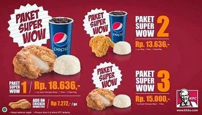 Kfc bukan saja menawarkan produk ayam goreng saja, tetapi banyak produk yang ditawarkannya seperti hamburger nah, anda sudah penasaran pastinya dengan daftar menu beserta harga kfc terbaru. Daftar Harga Menu KFC Lengkap Terbaru