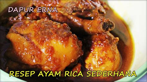 Sajian sedap ikan baka rica rica ini akan mengembalikan meriahnya makan anda. Resep memasak ayam rica-rica sederhana enak pedas - YouTube