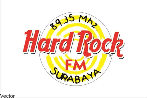 Rock fm is an independent local radio station broadcasting to lancashire, north west england and some parts of north wales. Logo Hard Rock FM Sby | Kumpulan Logo Vector Dan Free ...