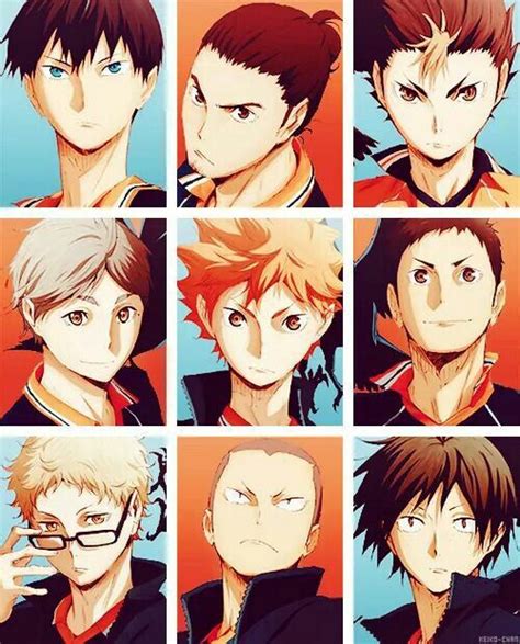 Karasuno team! My fav? Deffinitely Nishinoya-senpai ...