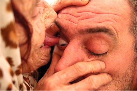 (than lickin' balls in heaven ! Woman's magic tongue on your eye-balls can heal you?