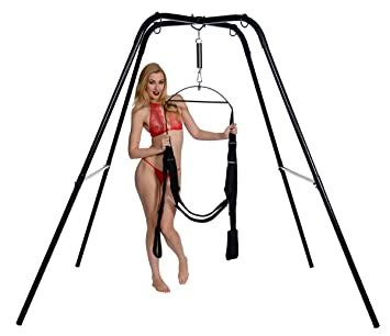 Swings can be great for people who use a wheelchair, have a chronic illness or mobility issues because they take pressure off joints and limbs, allow weightless flexibility and access to usually untapped positions. Free standing sex swings - Sex photo