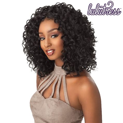 Crochet curly hair under $30 $4 lulutress deep wave ft. Sensationnel Lulutress Crochet Braid - DEEP WAVE 12