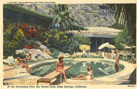 Насос stp50 pool king, 6 куб.м./ч, 230в. Tennis Club: Sometime in the '50s, shows the Palm Springs ...