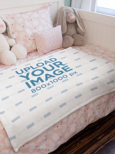 Download Blanket Mockup Generator | Try 15k Mockups for Free | Placeit