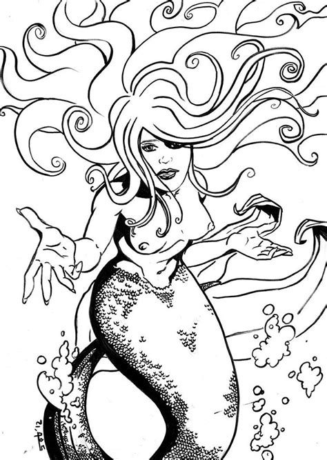 Check spelling or type a new query. Realistic Mermaid Coloring Pages at GetColorings.com ...