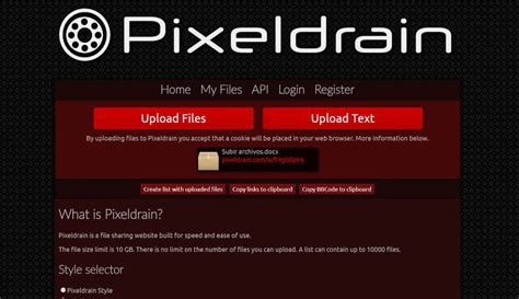 Create the perfect park for your. Pixeldrain: plataforma que te permite subir hasta 100 TB ...