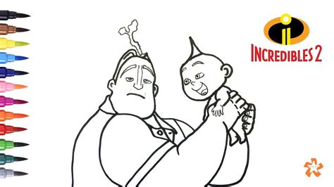 Dashiell robert parr, better known as dash, is the eldest son of bob and helen parr and these awesome the incredibles 2 coloring pages printable will keep you engaged in a good way as you wait for the film to release. incredibles 2 coloring pages 2019 http://www ...