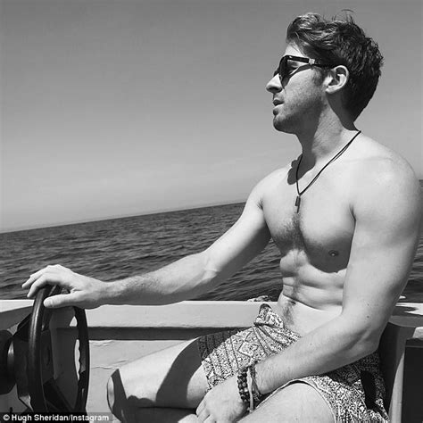 Hugh sheridan (born june 30, 1985) is an australian actor, musician and television presenter who is known for his role as ben rafter in the television series packed to the rafters. Delta Goodrem posts racy comment on Hugh Sheridan pic