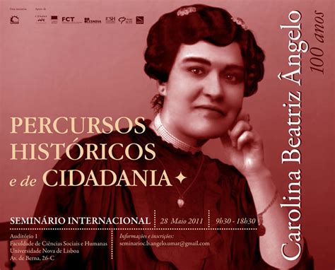 16 de abril de 1878. Carolina Beatriz Ângelo 100 anos | Percursos Históricos e ...