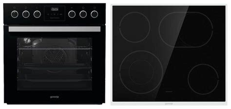 Gorenje jubi pyro weiß einbauherd set. Gorenje Profi Set Black Einbauherd-Set mit ...