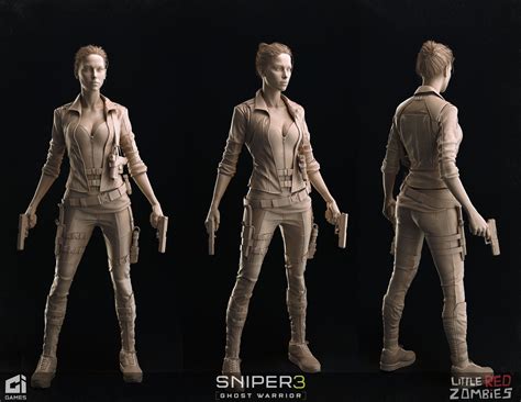 Ghost warrior 3 characters battle not only exterior obstacles but their inner demons as well. ArtStation - Sniper Ghost Warrior 3 Character - Raquel ...