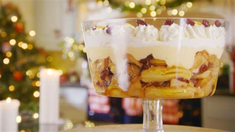 Christmas episode of the great british baking show. Christmas Trifle Recipe | PBS Food | British baking show ...