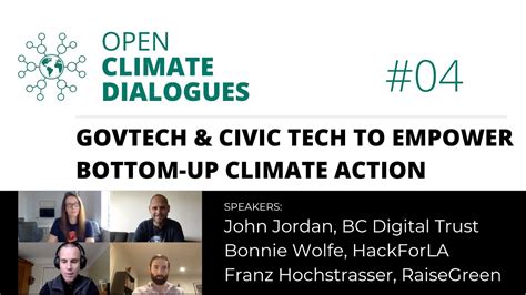 To bring these alternatives to scale, we need a mass movement for an economy that serves people, builds broadly based prosperity, preserves community, and restores rather than degrades the ecosystem. 4 | Government & CivicTech as drivers of bottom-up climate ...