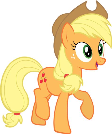 Friendship is magic atau disingkat mlp:fim adalah sebuah serial animasi keluarga amerika serikat yang diproduksi oleh hasbro studios maka tidak heran, ada beberapa latar tempat di dalam kartun ini yang merupakan bentuk plesetan dari tempat nama kota atau negara dari dunia nyata. Applejack | Wiki My Little Pony fan arts y ocs | FANDOM ...