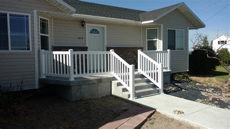 Wood privacy with wood posts. Vinyl, Wood, Privacy, & Ranch Fencing in Idaho Falls ...