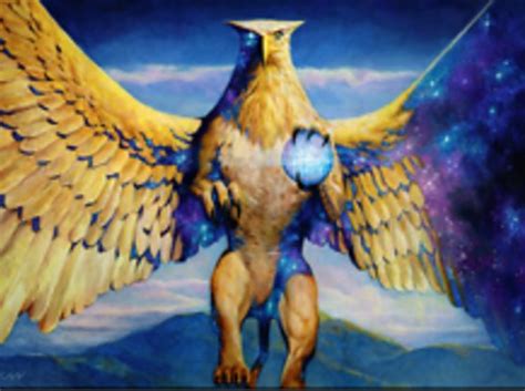 The head and wings of an eagle; Transcendent Envoy | thb $0.15 | $0.29 from MTG Theros ...