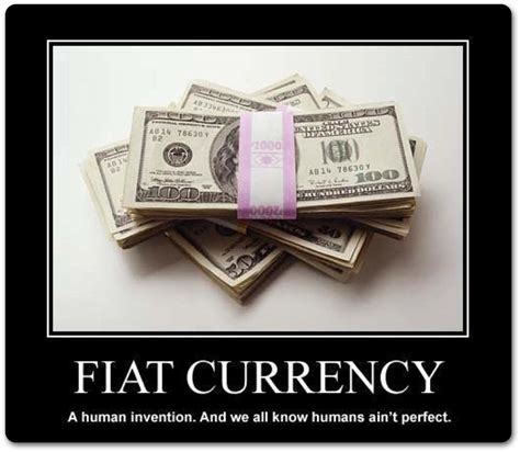 Cryptocurrency is not legal tender and not backed otherwise, there is no intrinsic difference. Fiat and the Abuse of Using This Term | Armstrong Economics