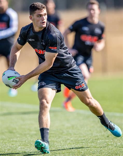 Nathan cleary (l) and jarome luai (r) have been at the heart of penrith's brilliant start to 2021 (getty). Footy Players: Nathan Cleary of the Penrith Panthers