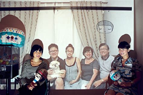 For the kids out there, be true to yourself, do not rush, and i realize. SnOOp: Skype Reunion Family Photo by John Clang