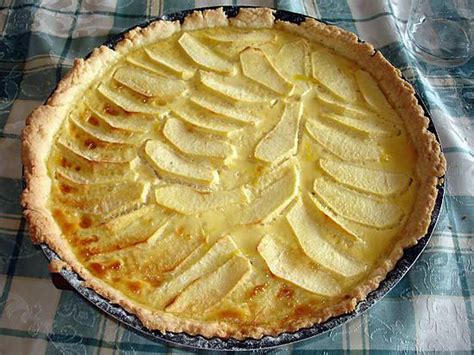 Recette de la tarte alsacienne aux pommes traditionnelle : Recette de Tarte aux pommes à l'alsacienne par lyly59