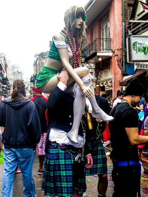 Thousands of locals and visitors the main street of st. A History of Mardi Gras, Then (1856) and Now (2013)