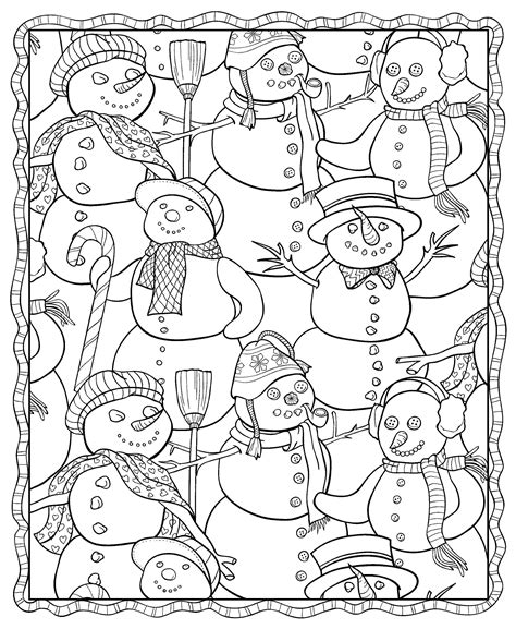 Free february coloring page printable. Detailed Winter Coloring Pages at GetDrawings | Free download