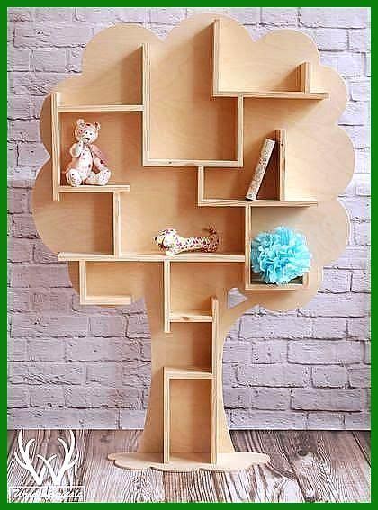 Kinder Regal Baum - Wie Der Baum In Unsere Kinder Leseecke ...