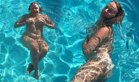 Nadia sawalha bravely stripped off to show instagram v realitycredit: Nadia Sawalha Instagram: Loose Women star strips off for ...