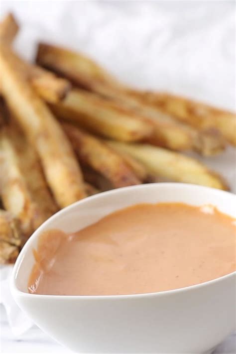 Turn potatoes with a spatula and bake 10 more minutes, or until golden brown on all sides. Sriracha Fry Sauce | Recipe | Sweet potato fries dipping ...