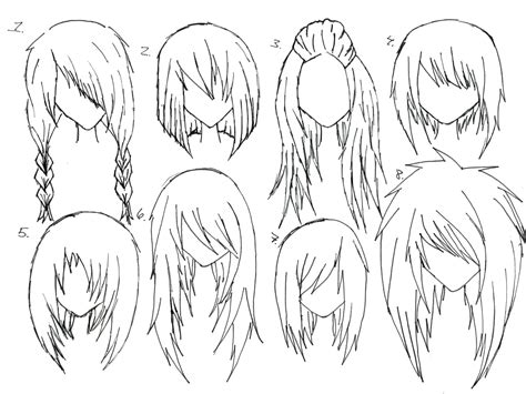 Learn the easiest way to draw different types of anime hair in this video! Anime blog: Anime Hair