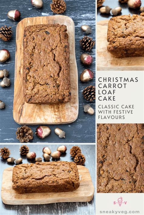 Always use the highest quality ingredients when making loaf cake. Carrot Christmas Loaf Cake | Sneaky Veg