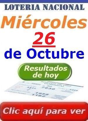 We did not find results for: Sorteo Miercolito 26 de Octubre de 2016 Loteria Nacional ...