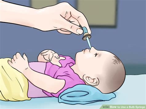 Squeeze the contents out before using it again on the second nostril. 3 Ways to Use a Bulb Syringe - wikiHow