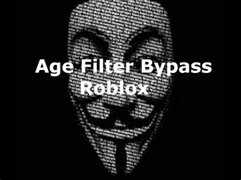 Updating age to under 13 will enable privacy mode. Roblox Age Filter Bypass (Change your age if under 13) so ...