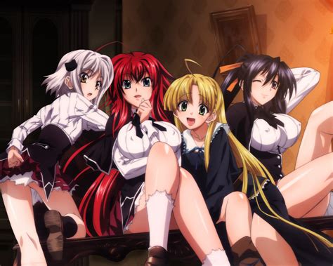 Merry xmas from the girls! The Girls of High School DxD by TheZgreedeek on DeviantArt