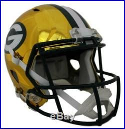 Riddell green bay packers officially licensed speed full size replica football helmet. Green Bay Packers Full Size Chrome Speed Replica Helmet ...